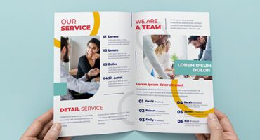 half fold Brochure