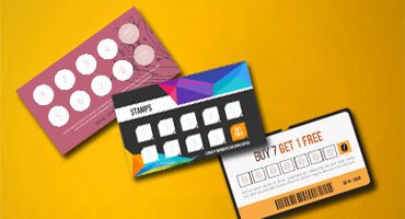 Single Sided Loyalty Cards Printing Auckland